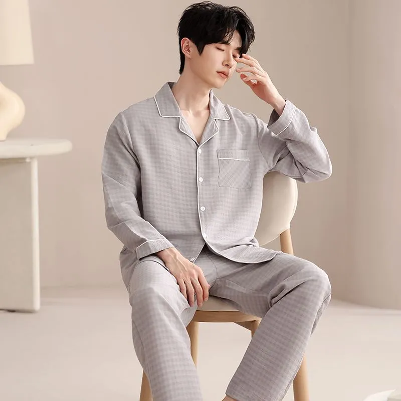 DanceBees Pajama Set Men's Standard Color-3