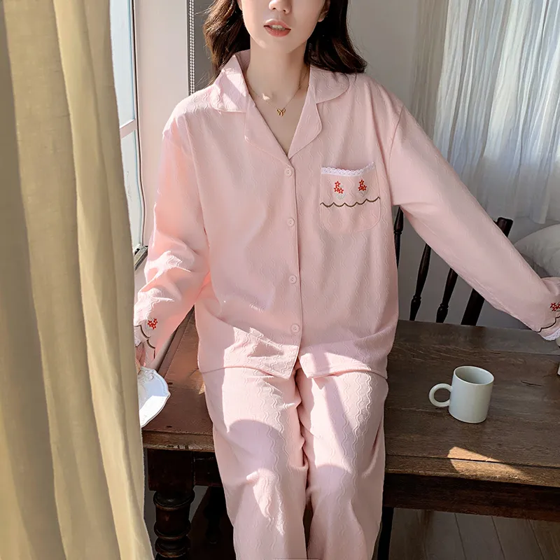 DanceBees Pajama Set Women's Pink-4