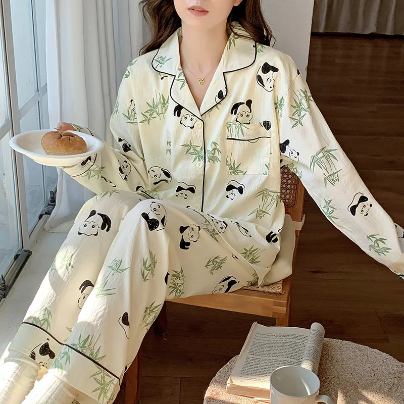 DanceBees Pajama Set Women's Apricot-5