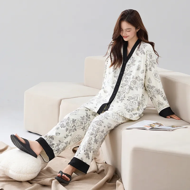 DanceBees Pajama Set Women's Standard Color-3