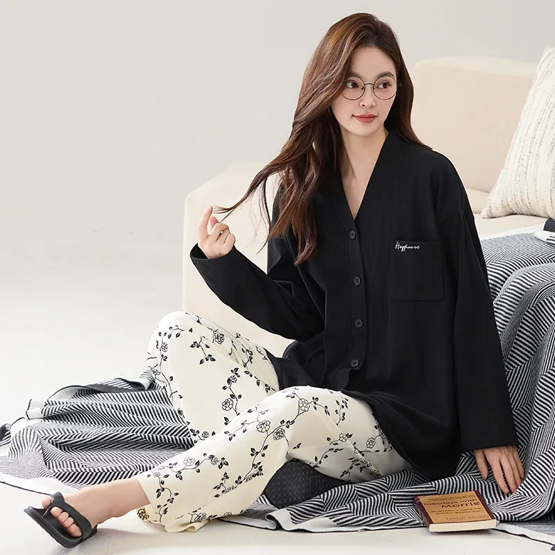 DanceBees Pajama Set Women's Standard Color-3