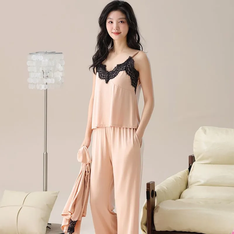 DanceBees Pajama Set Women's Image Color-3