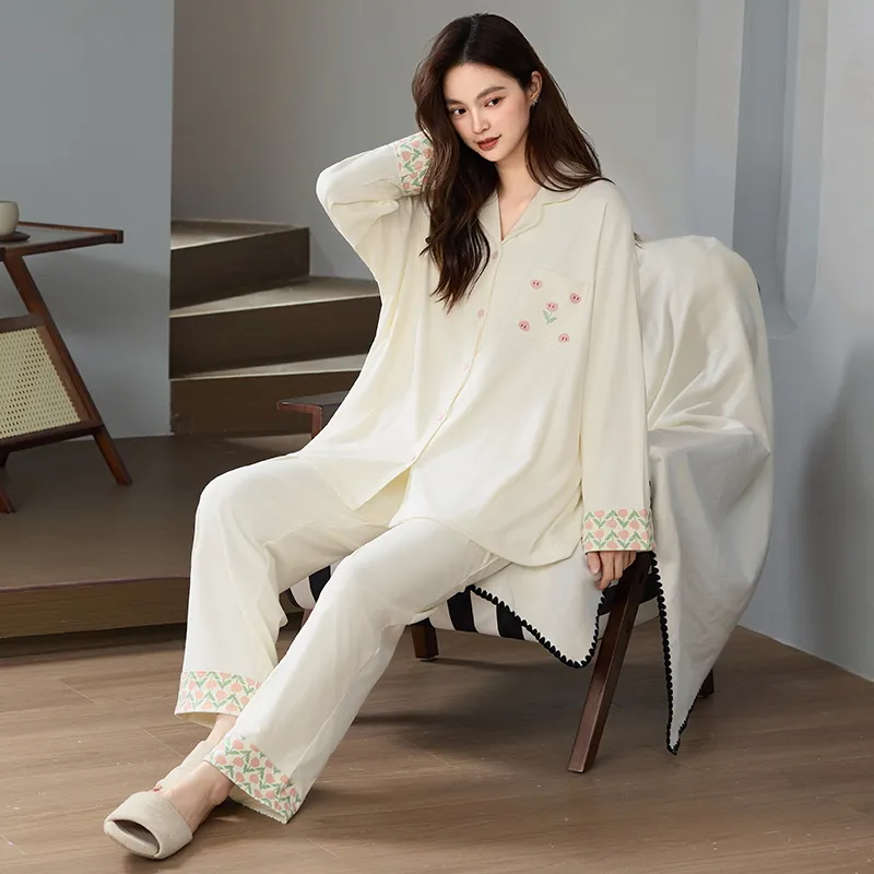 DanceBees Pajama Set Women's Standard Color-5