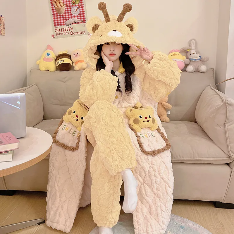 DanceBees Pajama Set Women's Standard Color-3