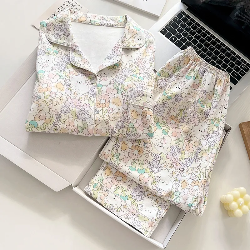 DanceBees Pajama Set Women's Image Color-2