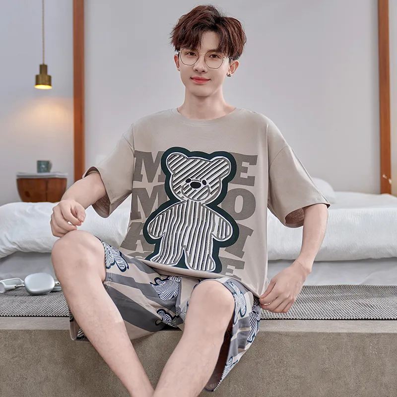 DanceBees Pajama Set Men's Image Color-3
