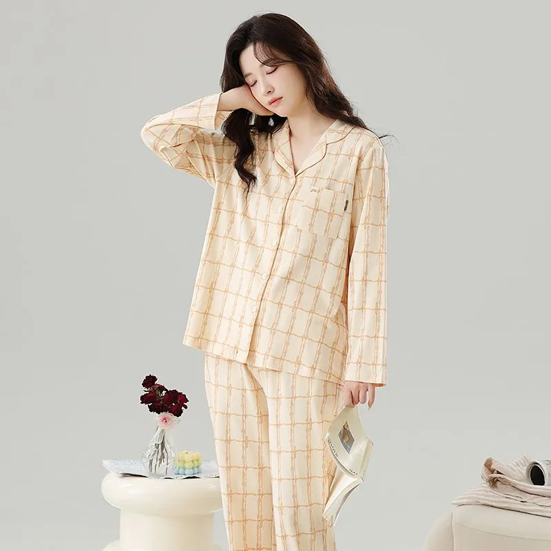 DanceBees Pajama Set Women's Apricot-4