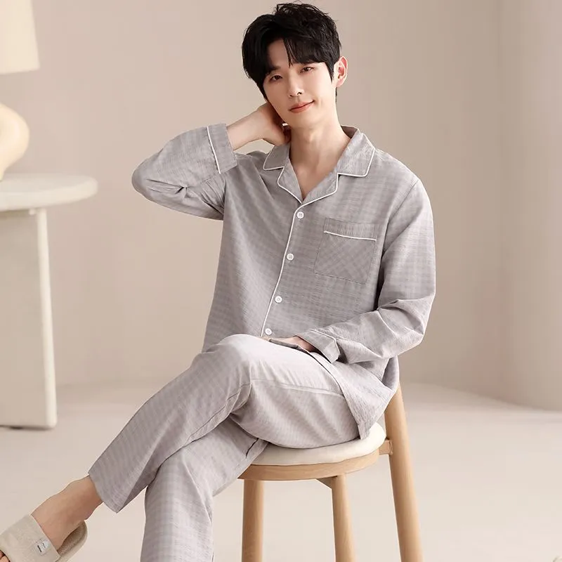 DanceBees Pajama Set Men's Standard Color-2