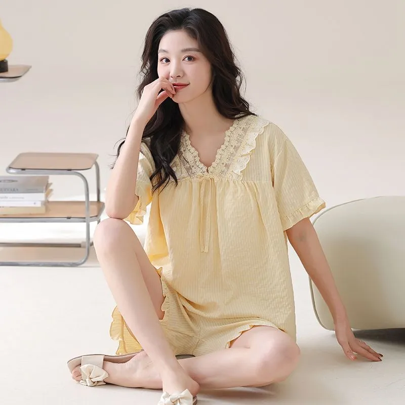 DanceBees Pajama Set Women's Standard Color-4