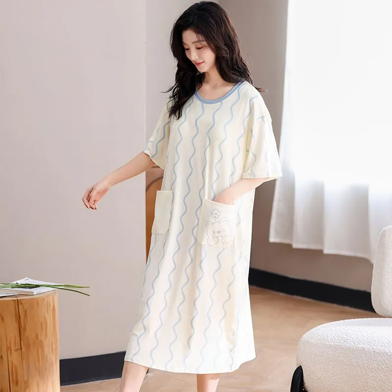 DanceBees Nightgown Women's Standard Color-4