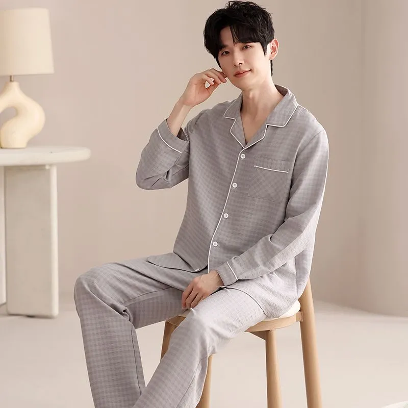 DanceBees Pajama Set Men's Standard Color-4