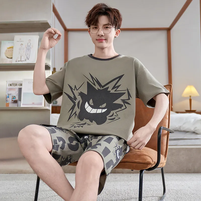 DanceBees Pajama Set Men's Image Color-2