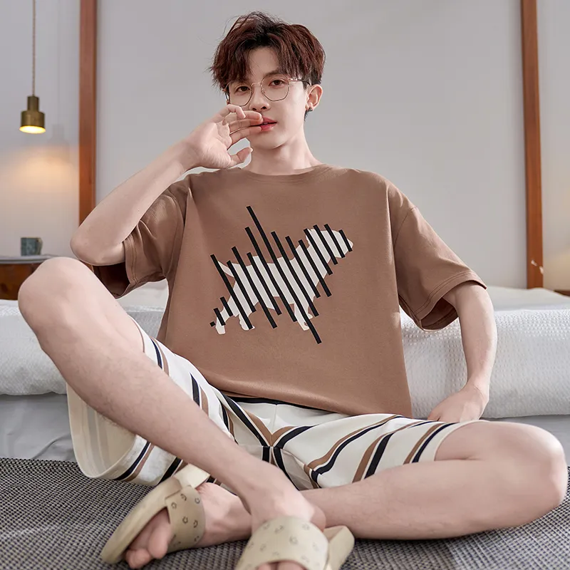 DanceBees Pajama Set Men's Image Color-1