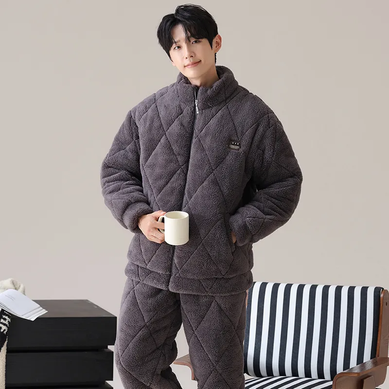 DanceBees Pajama Set Men's Standard Color-3