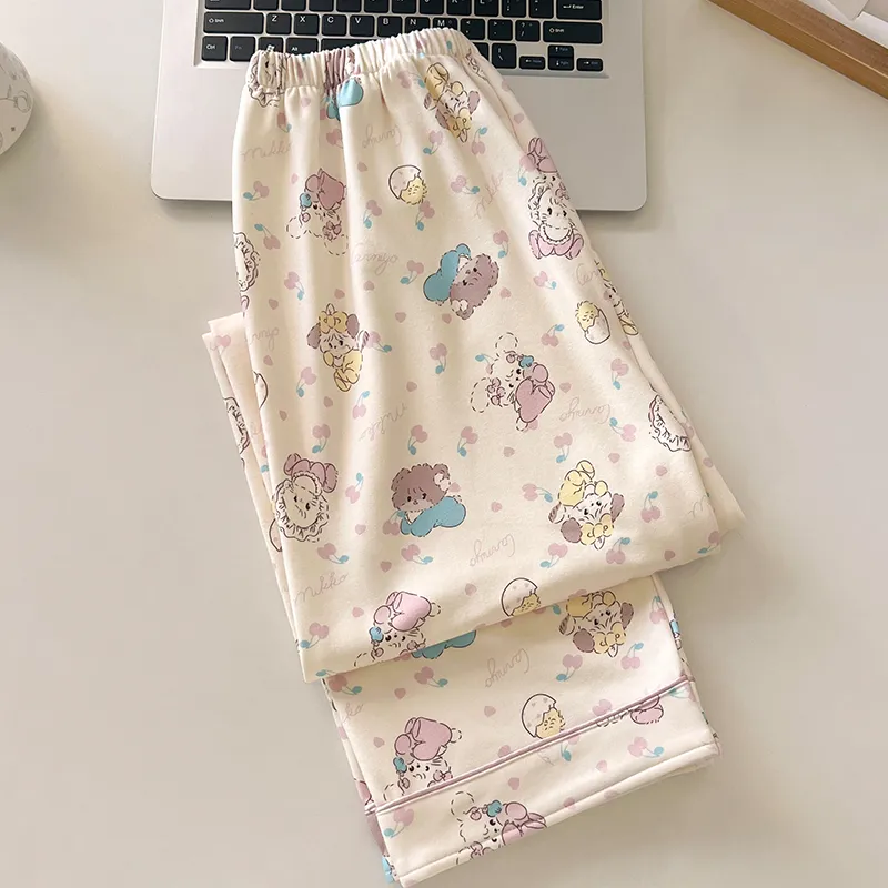 DanceBees Pajama Set Women's Apricot-5
