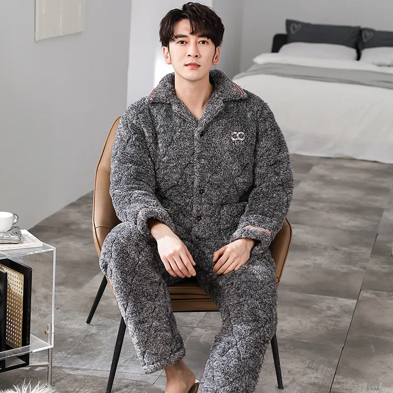 DanceBees Pajama Set Men's Standard Color-3