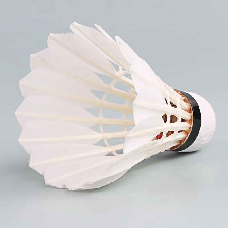 RSL D5 Goose Feather Shuttlecock 12 Pack Goose Feather Competition Training Shuttlecocks-3