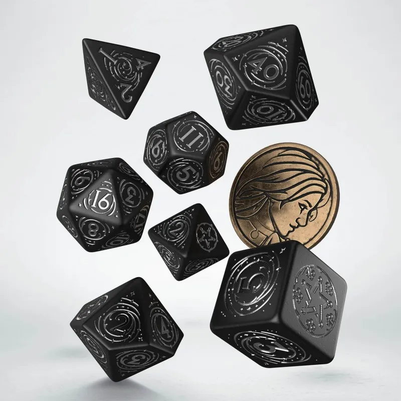 Q WORKSHOP The Witcher Dice Set. Yennefer   The Obsidian Star Board Games-3