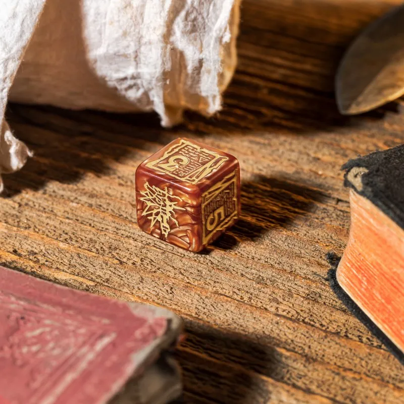 Q WORKSHOP The Witcher Dice Set Vesemir The Wise Witcher Board Games-5