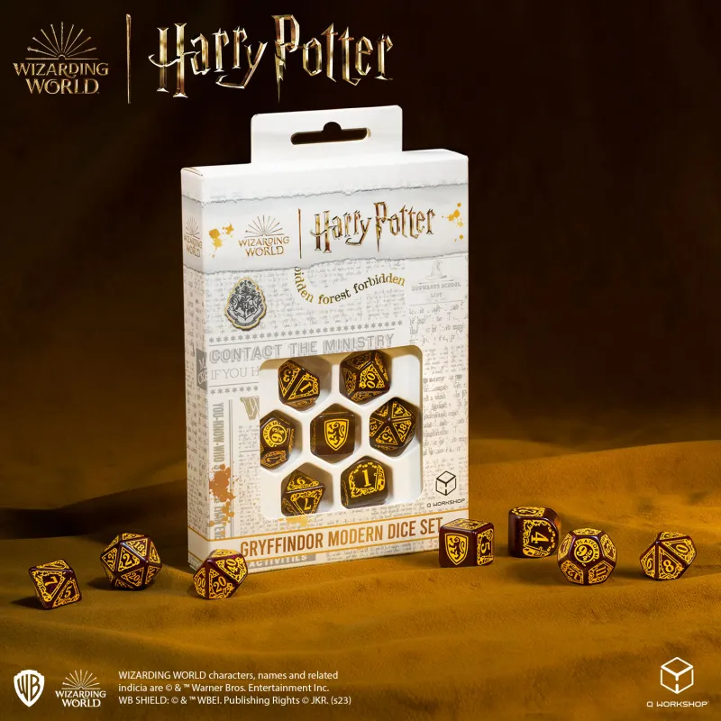 Q WORKSHOP Harry Potter Gryffindor Red Dice Board Games-2