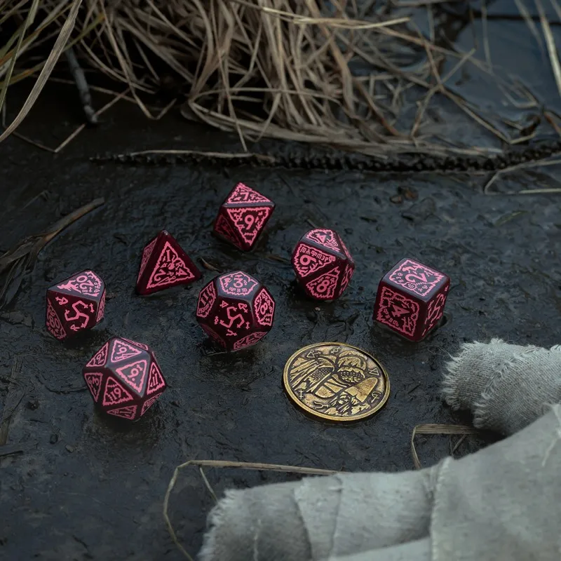 Q WORKSHOP The Witcher Dice Set. Crones   Whispess Board Games-2