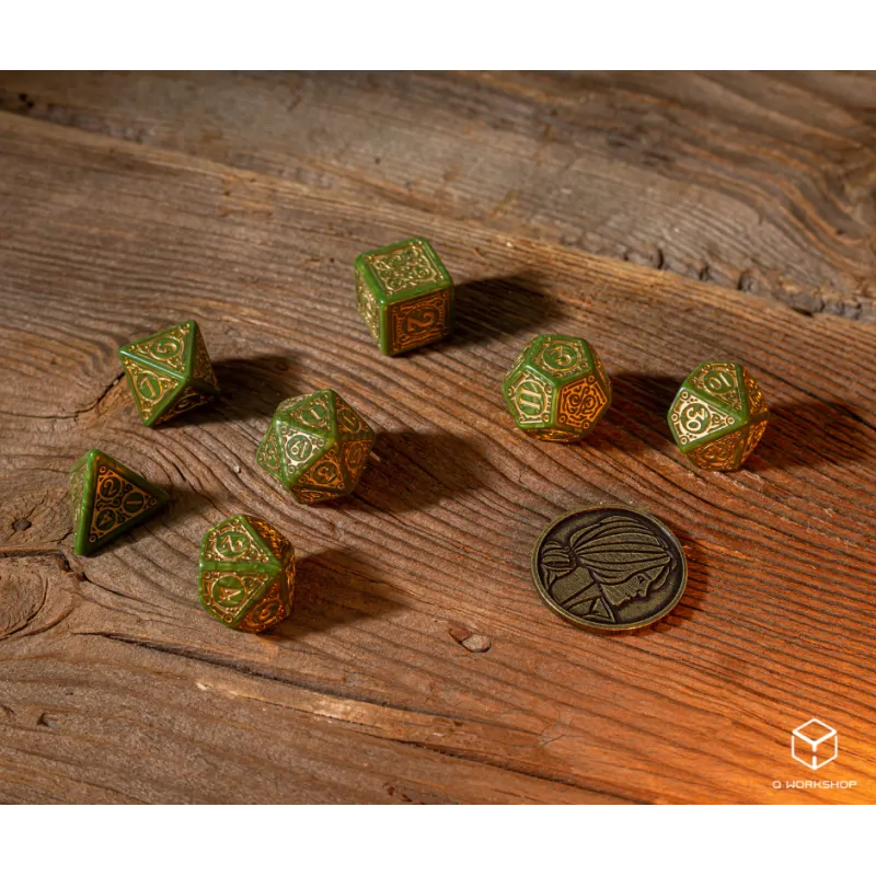 Q WORKSHOP The Witcher Dice Set. Triss   The Fourteenth Of The Hill Board Games-4