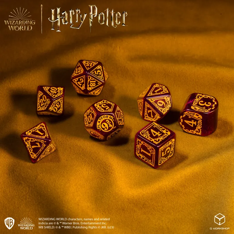 Q WORKSHOP Harry Potter Gryffindor Red Dice Board Games-3