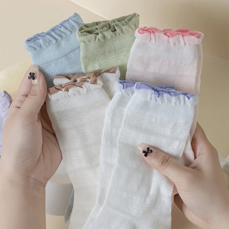 MIZU Mid Calf Socks Women's 5 Pack Mix And Match-5