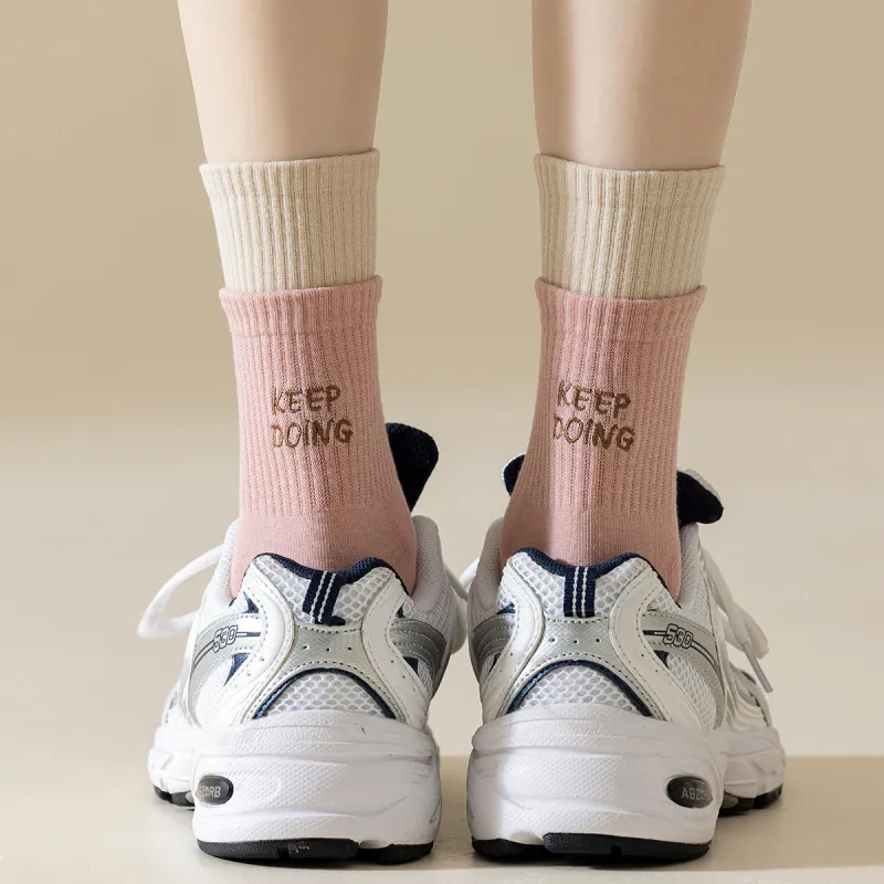 MIZU Mid Calf Socks Women's 4 Pack-1