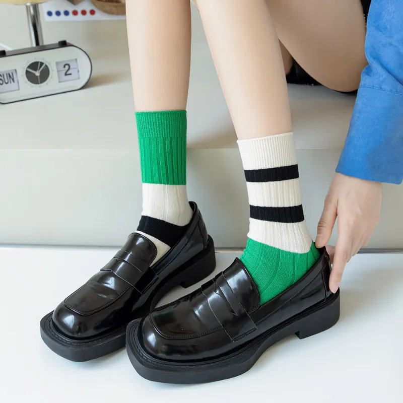 MIZU Mid Calf Socks Women's 4 Pack-1