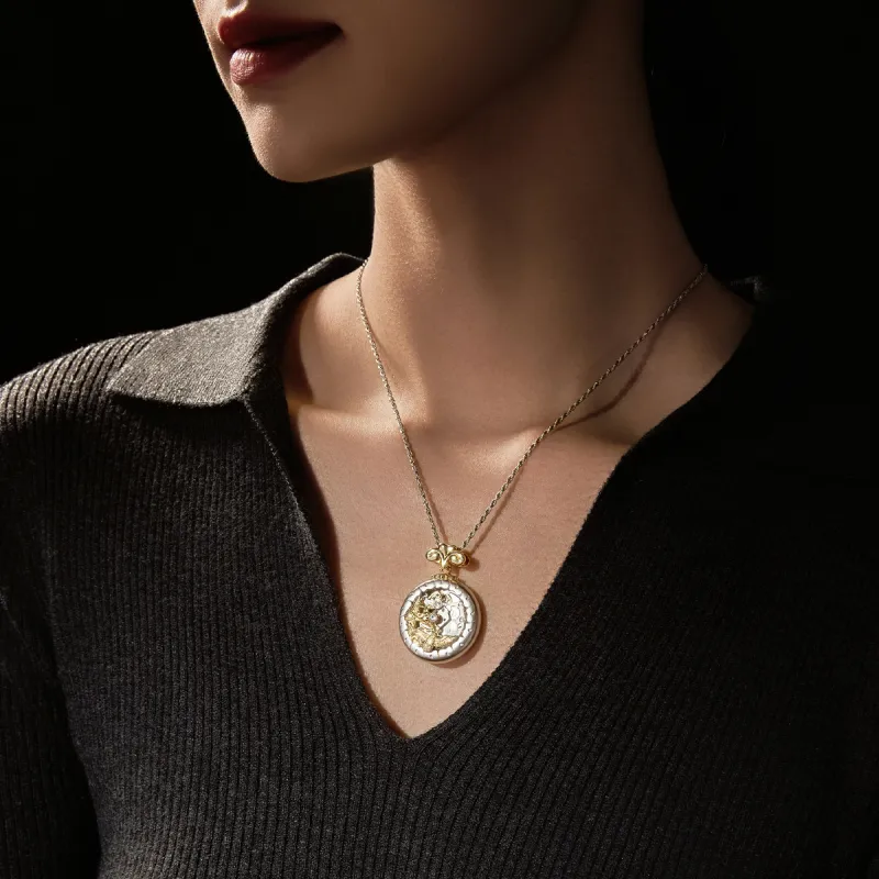 Sea-Gull 925 Sterling Silver Pendants Unisex-7