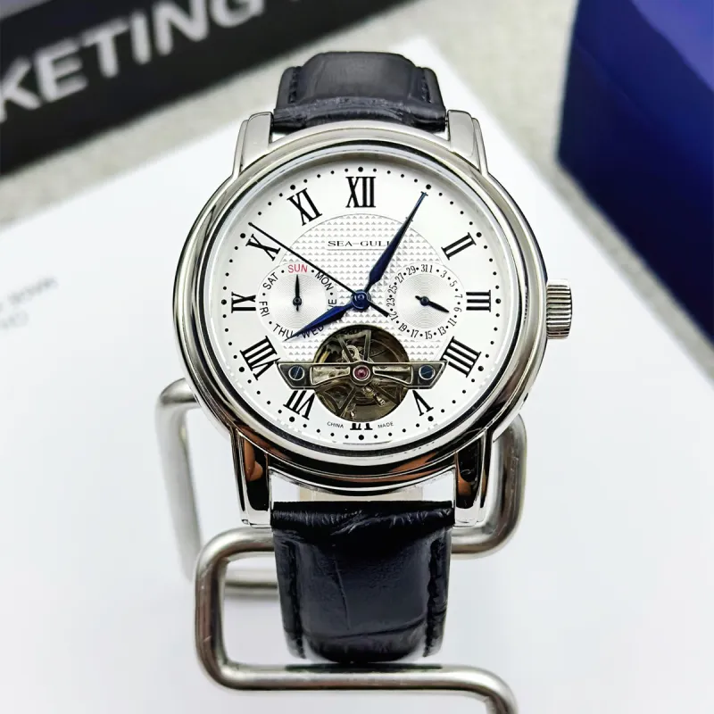 Sea Gull Men LE BRASSUS Watch-4