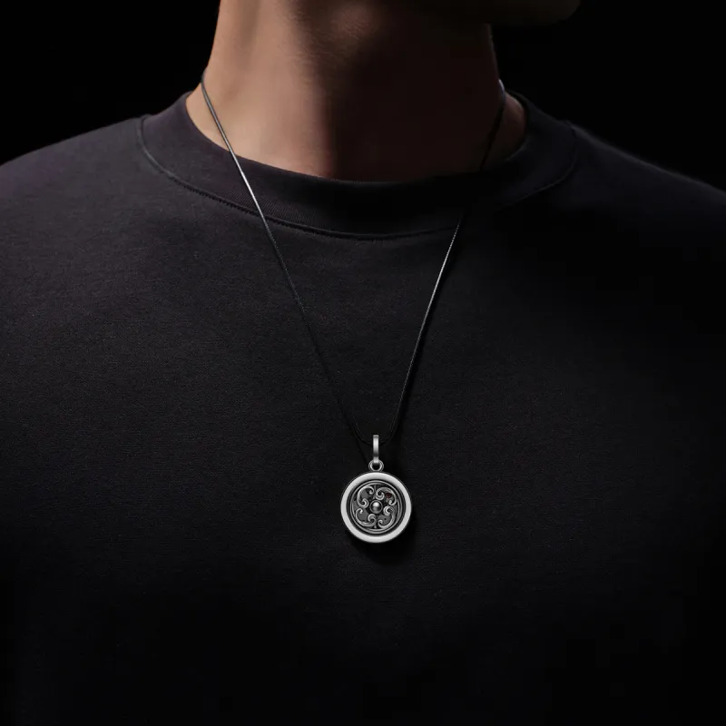 Sea Gull 925 Sterling Silver Necklaces Unisex-7
