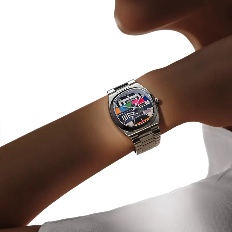 Sea Gull Automatic Mechanical Movement Steel Strap Watch Men's Watches Multicolor Watch Dial-2