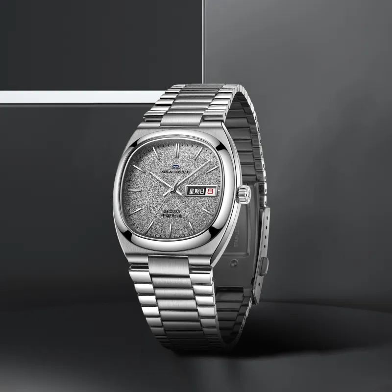 Sea Gull Automatic Mechanical Movement Steel Strap Watch Men's Watches Multicolor Watch Dial-13