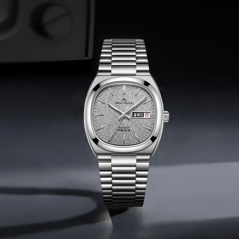 Sea Gull Automatic Mechanical Movement Steel Strap Watch Men's Watches Multicolor Watch Dial-14