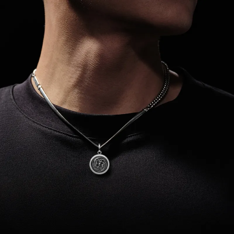 Sea Gull 925 Sterling Silver Necklaces Unisex-8