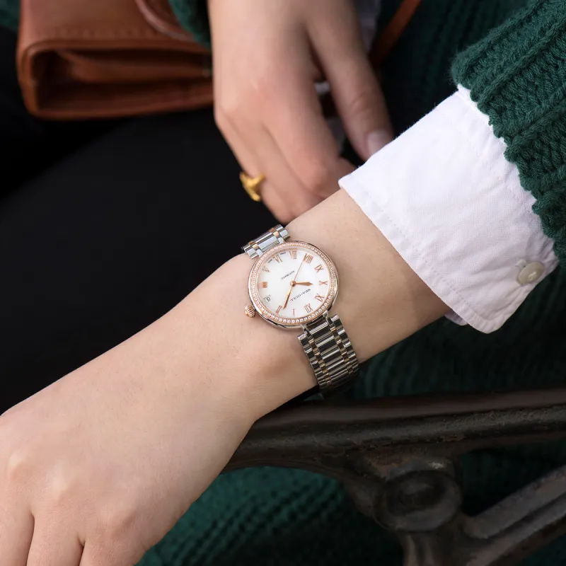 Sea Gull MASTER Automatic Mechanical Movement Steel Strap Watch Women's Watch Mother of Pearl Color Watch Dial-4