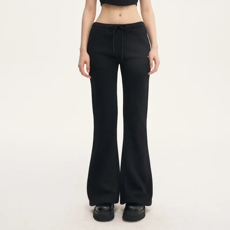 Heartboon Casual Pants Women's Black-2
