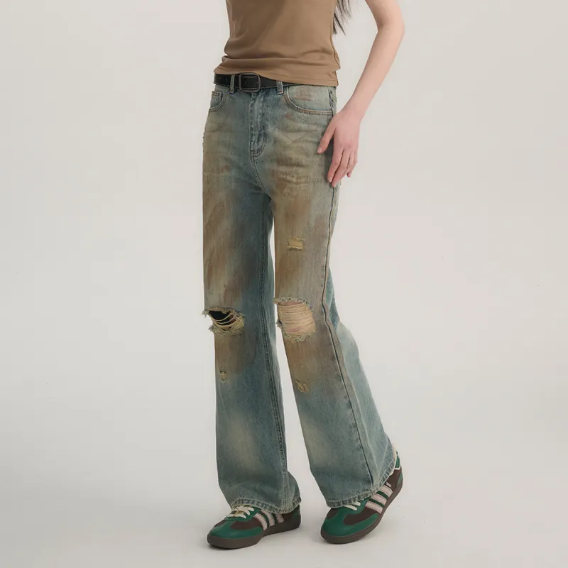 Heartboon Jeans Unisex Denim Blue-6