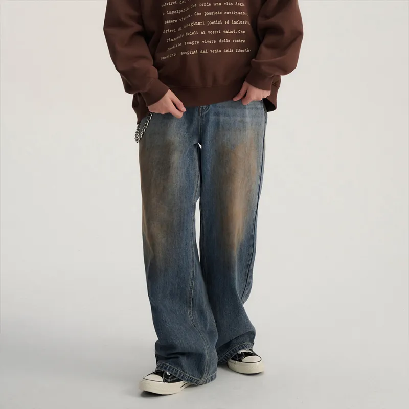 Heartboon Jeans Unisex Rusty Blue-6