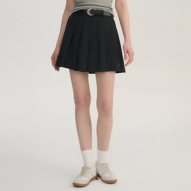 Heartboon Casual Short Skirts Women's Charcoal Gray-3