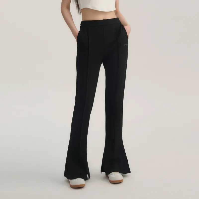 Heartboon Casual Pants Women's Black-3