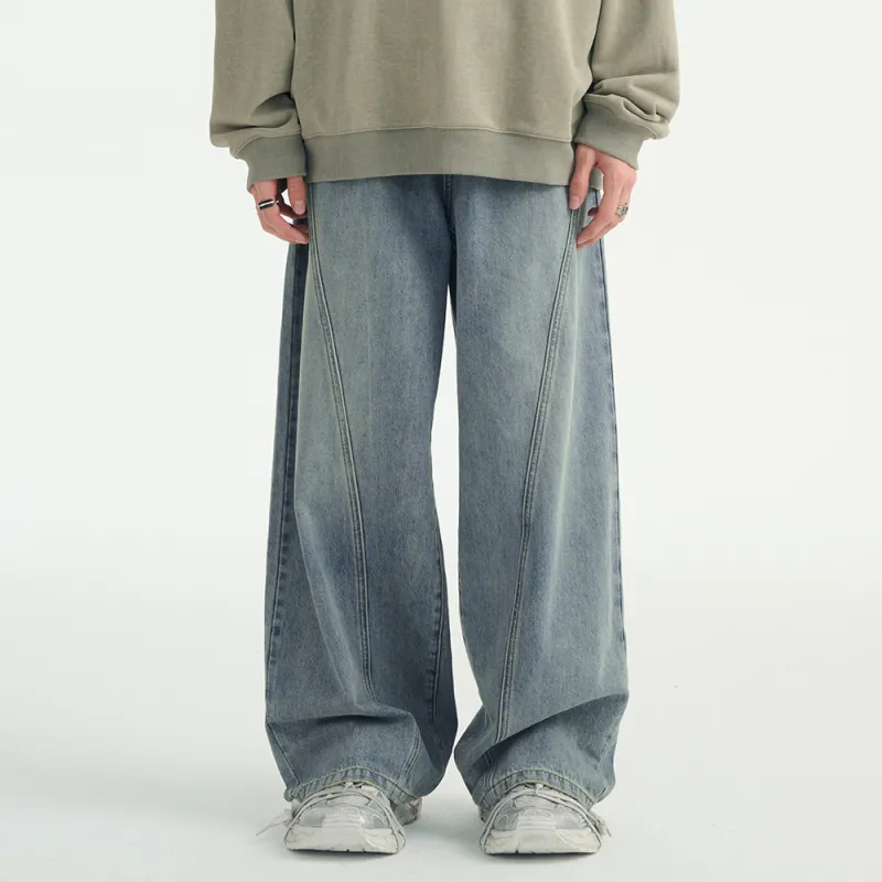 Heartboon Jeans Unisex Denim Blue-11