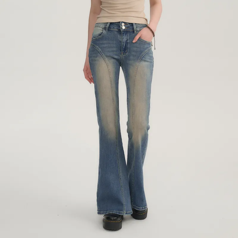 Heartboon Jeans Women's Denim Blue-2