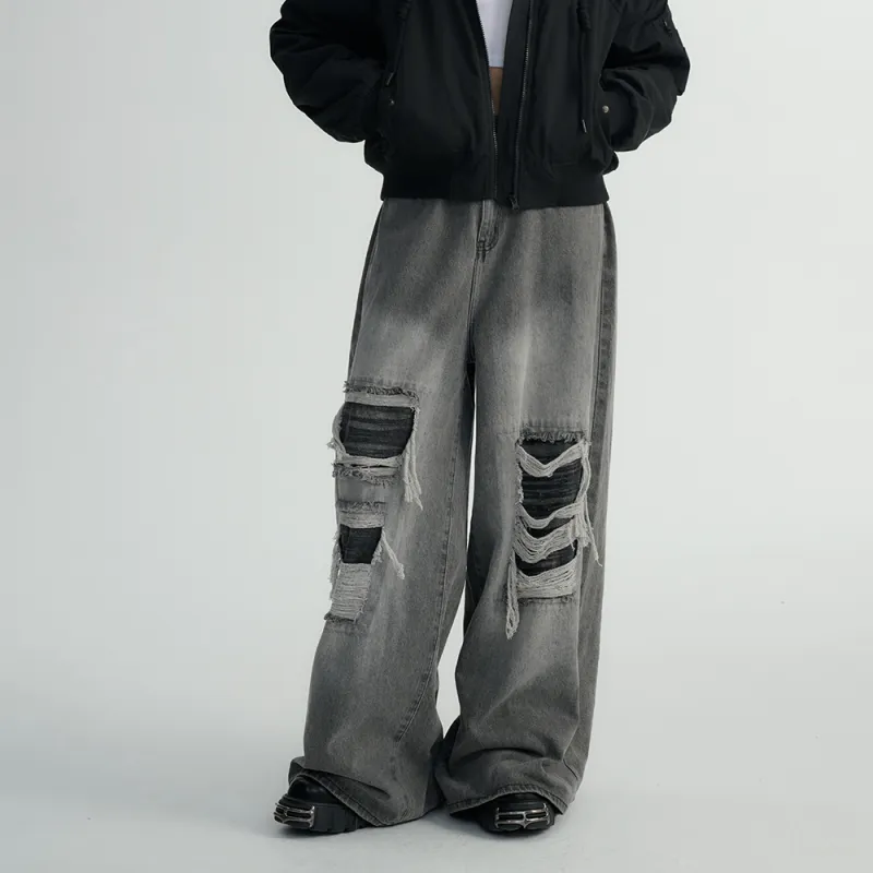 Heartboon Jeans Unisex Gray-12
