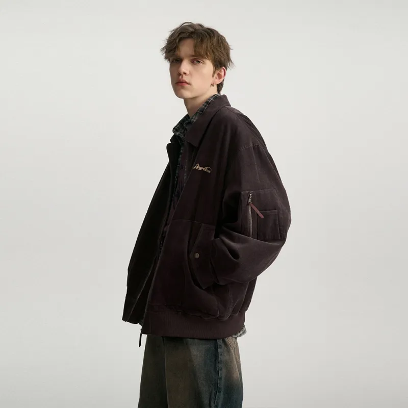 Heartboon Jackets Coats Unisex Brown-6