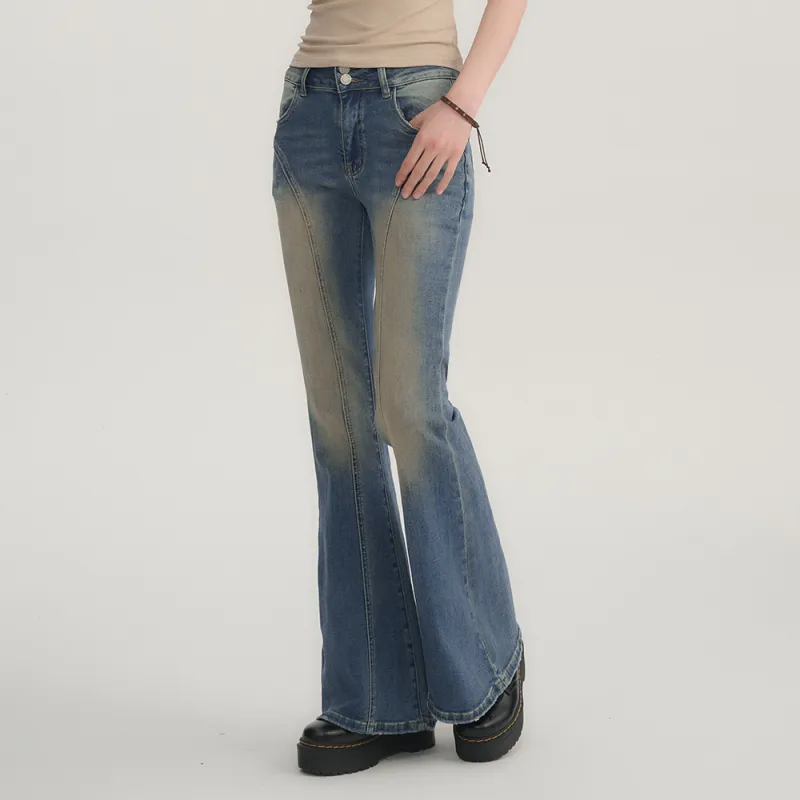 Heartboon Jeans Women's Denim Blue-4