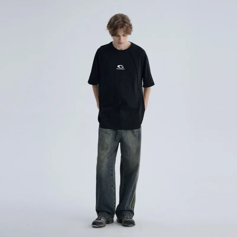 Heartboon Jeans Unisex Dark Blue-3
