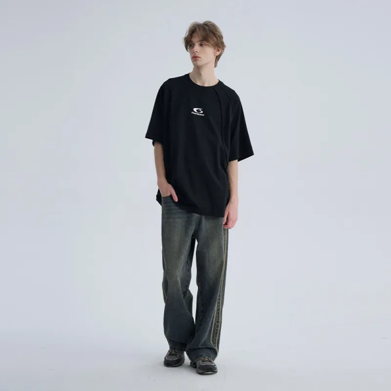 Heartboon Jeans Unisex Dark Blue-2